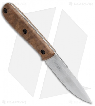 Kizlyar Supreme Knives Colada Fixed Blade Knife Walnut (3.875" Satin)