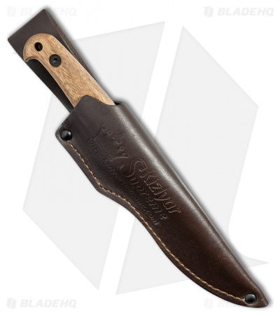 Kizlyar Supreme Pioneer Sleipner Fixed Blade Knife Walnut (5" Satin) KK0136