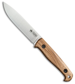 Kizlyar Supreme Pioneer Sleipner Fixed Blade Knife Walnut (5" Satin) KK0136