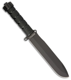 Kizlyar Supreme Survivalist X D2 Fixed Blade Knife (7.5" Black) KK0081