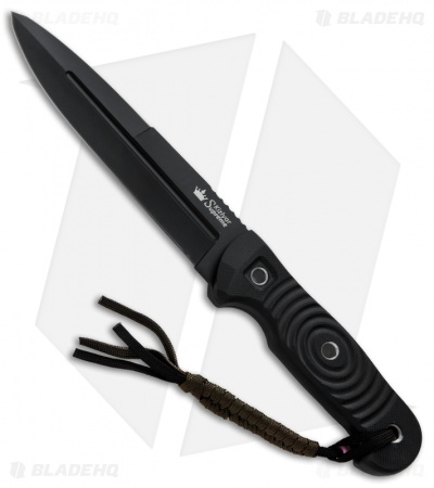 Kizlyar Supreme Knives Legion Fixed Blade Knife Black G10 (5.75
