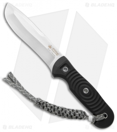 Kizlyar Supreme Knives Vendetta Fixed Blade Knife Black G10 (5.25