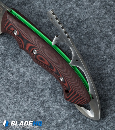 Klecker Abiqua Hunter Fixed Blade Knife Brown/Black G-10 (4" Satin) DK-151-GB
