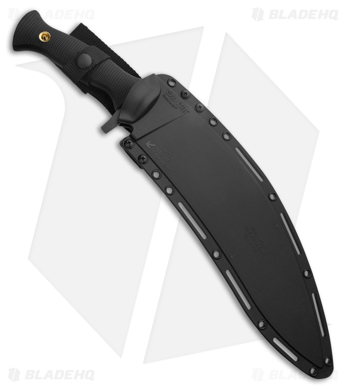 Cold Steel Gurkha Kukri Plus Blackout Machete Black Kray-Ex (12" Black)