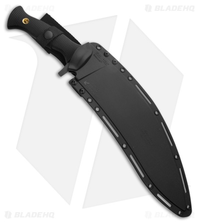 Cold Steel Gurkha Kukri Plus Blackout Machete Black Kray-Ex (12" Black)