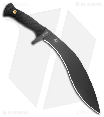 Cold Steel Gurkha Kukri Plus Blackout Machete Black Kray-Ex (12" Black)
