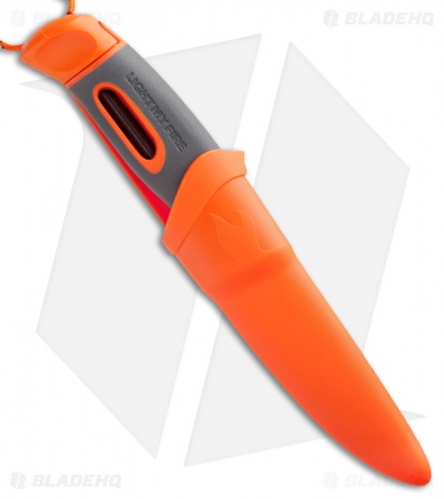 Light My Fire Morakniv Swedish FireKnife Orange w/ Fire Starter (3.75" Satin)