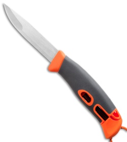 Light My Fire Morakniv Swedish FireKnife Orange w/ Fire Starter (3.75" Satin)