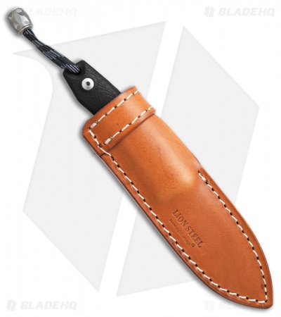 LionSteel M1 Fixed Blade Knife Black G-10 (2.875" M390 Satin)