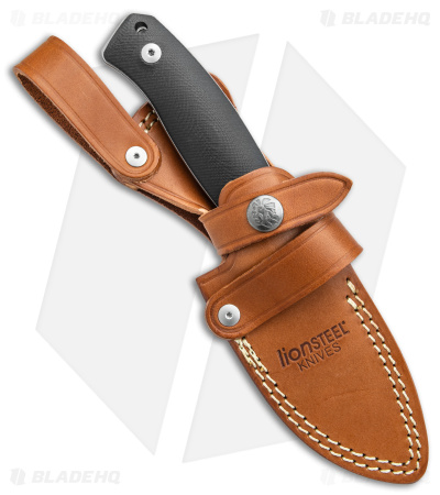 LionSteel M2M Fixed Blade Knife G-10 (3.5" Satin) M2M GBK