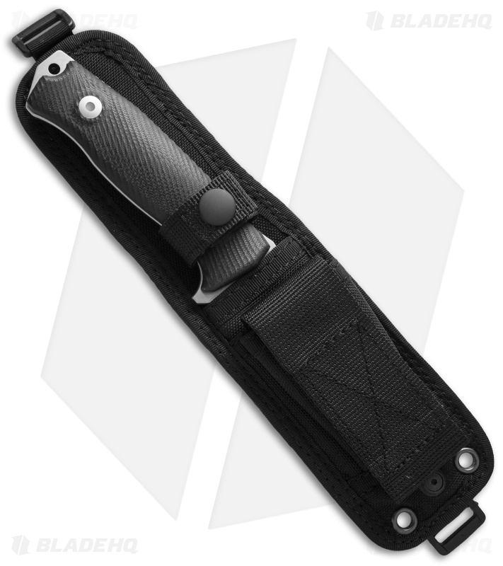LionSteel M5 Fixed Blade Knife Black G-10 (4.5" Satin)