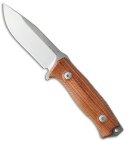 LionSteel M5 Fixed Blade Knife Santos Wood (4.5" Satin) 