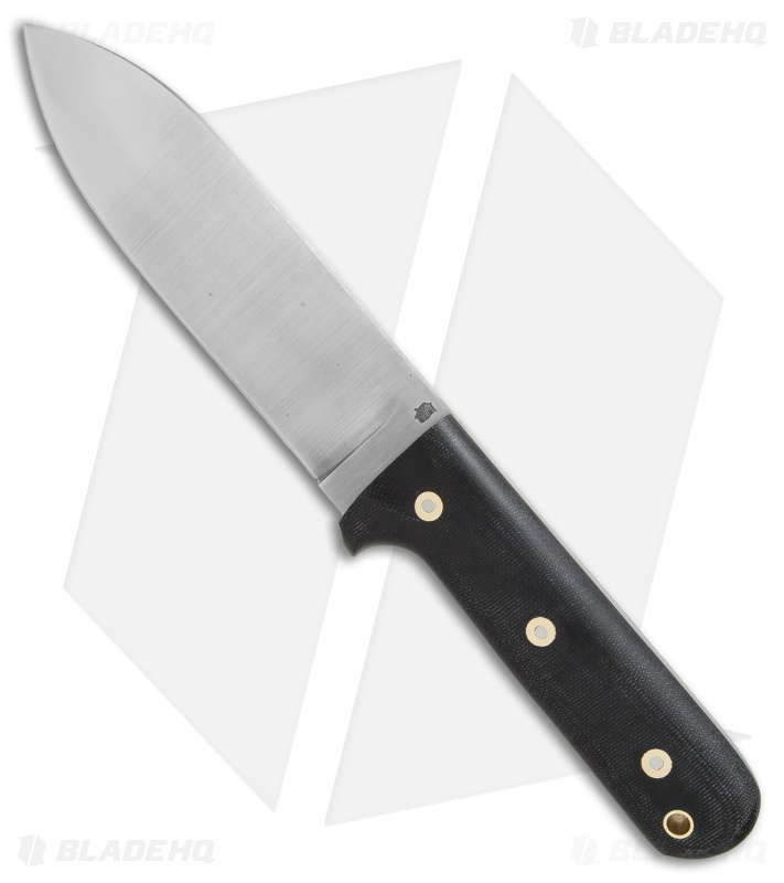 LT Wright Gen 3 Fixed Blade Knife Black Matte Micarta (6.5" Satin)