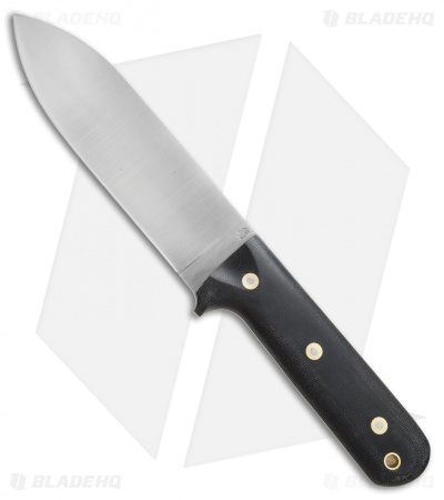 LT Wright Gen 3 Fixed Blade Knife Black Matte Micarta (6.5" Satin)