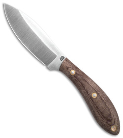 LT Wright Large Northern Hunter Fixed Blade Matte Rustic Brown (4.25" Satin)