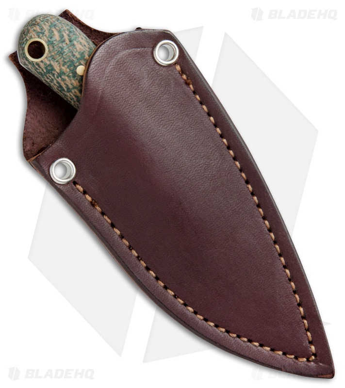 LT Wright Knives Lil Muk Fixed Blade Shadetree Herringbone (2.75" Satin D2)