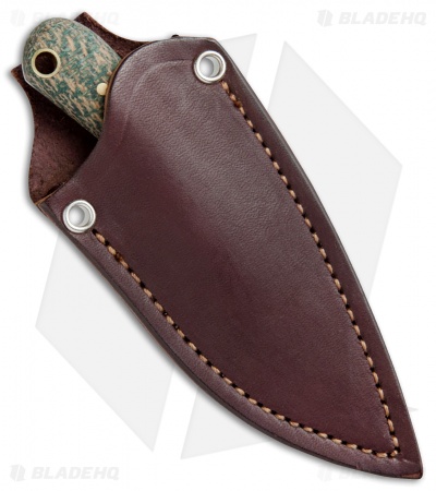 LT Wright Knives Lil Muk Fixed Blade Shadetree Herringbone (2.75" Satin D2)