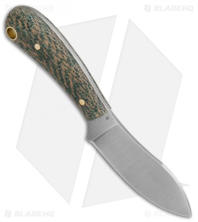 LT Wright Knives Lil Muk Fixed Blade Shadetree Herringbone (2.75" Satin D2)