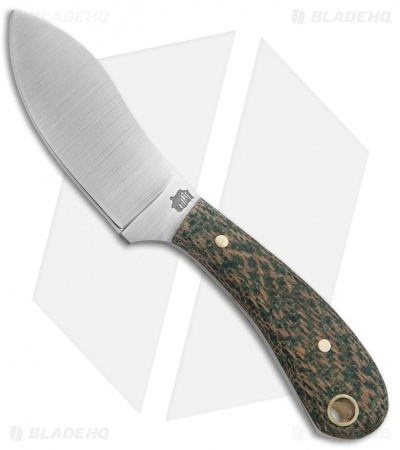 LT Wright Knives Lil Muk Fixed Blade Shadetree Herringbone (2.75" Satin D2)
