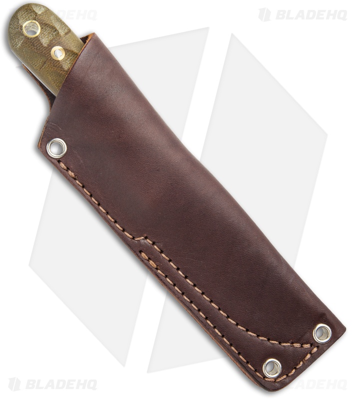 LT Wright Next Gen Fixed Blade Knife Flat Green Micarta (3.25" Satin AEB-L)