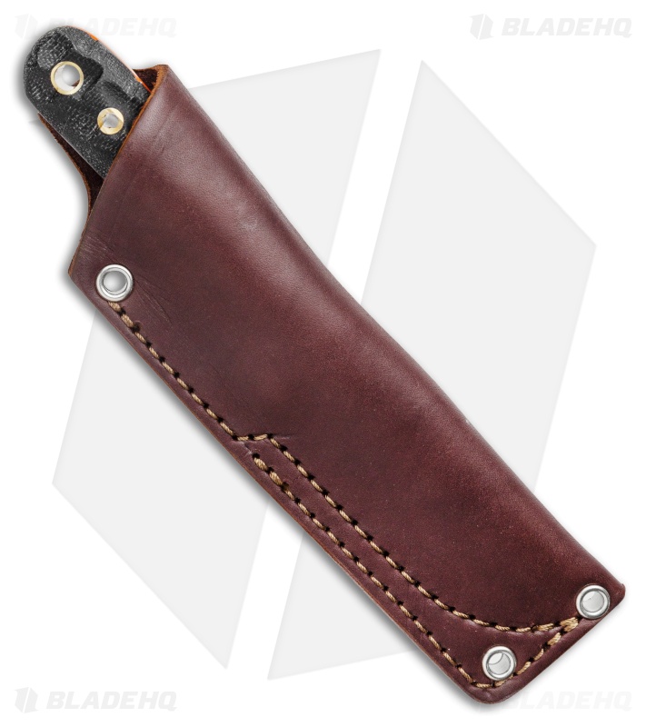 LT Wright Next Gen Fixed Blade Knife Black Micarta Orange (3.25" Satin AEB-L)