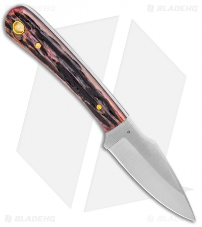 LT Wright Knives Great Plainsman Knife Stag LE (2.75" Satin)