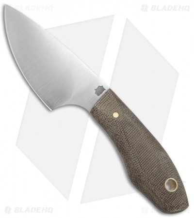 LT Wright JX3 Fixed Blade Knife Matte Green Micarta - Blade HQ