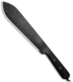 LT Wright Overland Machete Fixed Blade Black Micarta (12.25" Black)