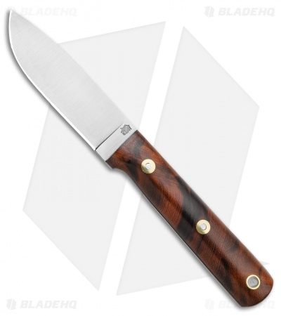 LT Wright Knives Maverick Scout Fixed Blade Knife Desert Ironwood (3.75" Satin)