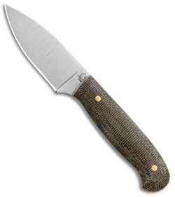 LT Wright Knives Patriot Fixed Blade Knife OD Green Micarta (2.5" Satin A2) 