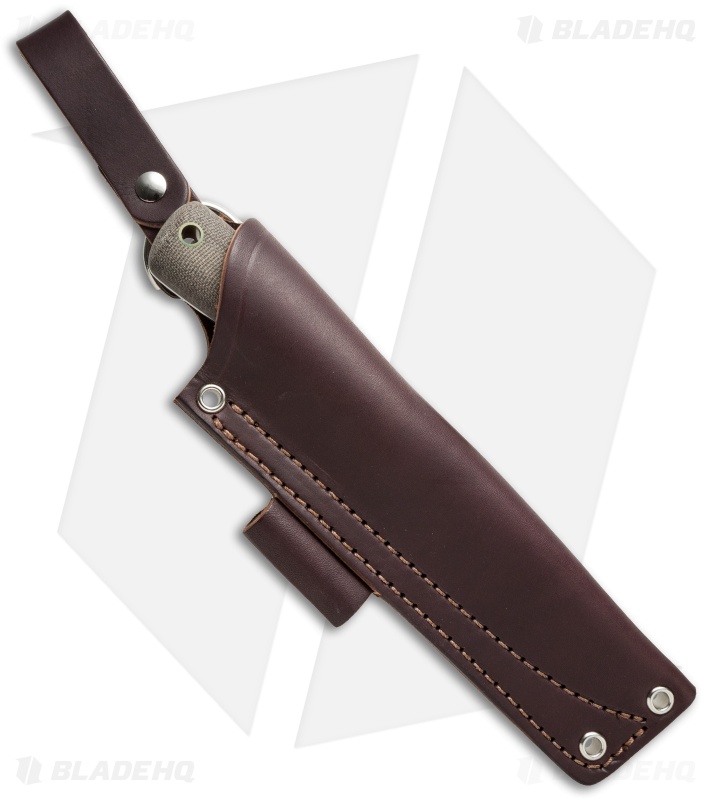 LT Wright Knives Gary Wines Bushcrafter Knife Micarta (4.5" Satin)