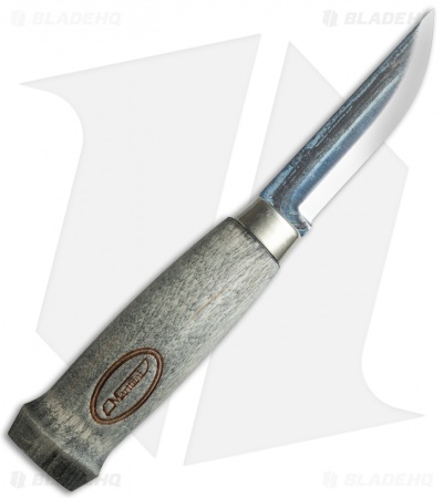 Marttiini Lumberjack Fixed Blade Knife Black Birch (3.5" Plain) 127019