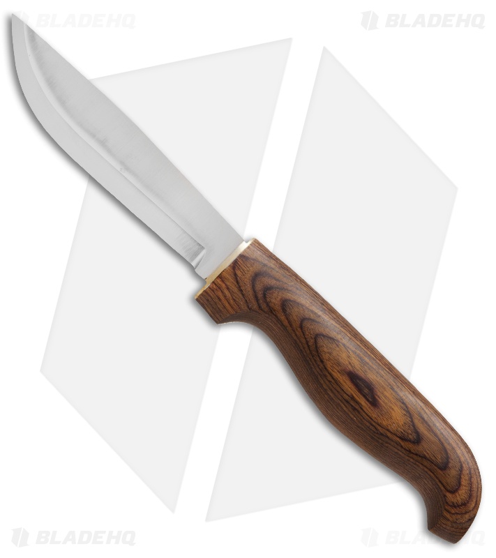 Marttiini Skinner Fixed Blade Knife Stained Birch (4.25" Satin)