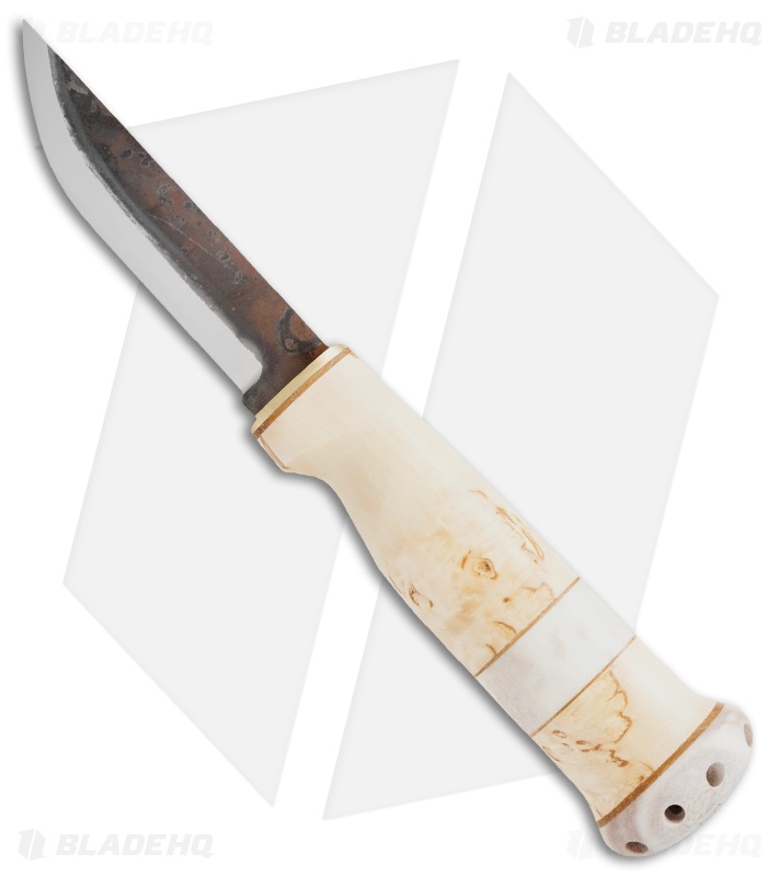 Marttiini Witch's Tooth Fixed Blade Knife Black (3.5" Polish)
