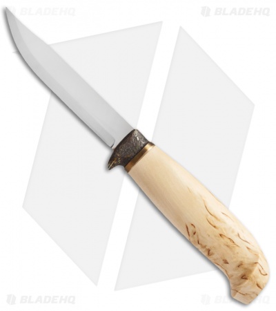 Marttiini Hunting Fixed Blade Knife Bronze Guard (4.25" Polish)
