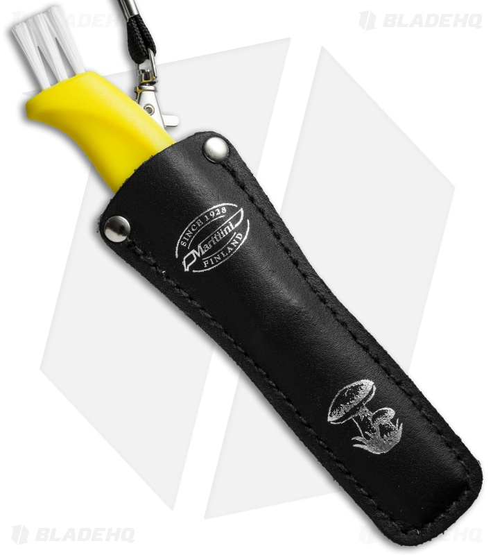 Marttiini Mushroom Knife Yellow Fixed Blade Knife (2.75" Mirror) 709014