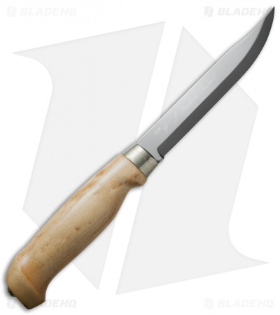 Marttiini Knives Lynx 139 Curly Birch Fixed Blade Knife (5" Mirror) 139010