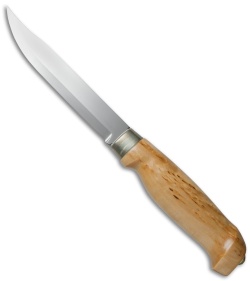 Marttiini Knives Lynx 139 Curly Birch Fixed Blade Knife (5" Mirror) 139010