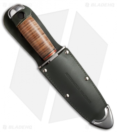 Maserin Air Force Aeronautica Military Knife Leather (6" Mirror) 620700