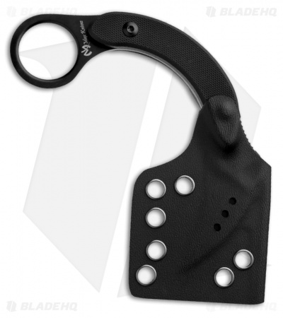 Max Knives KaramDrink Neck Knife Bottle Opener (Black) Bastinelli Design
