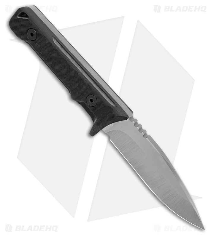 Medford Mizuchi Fixed Blade Knife Black G-10 (4" Stonewash)