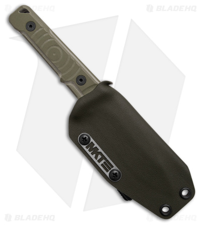 Medford Mizuchi Fixed Blade Knife OD Green G-10 (4" Stonewash)