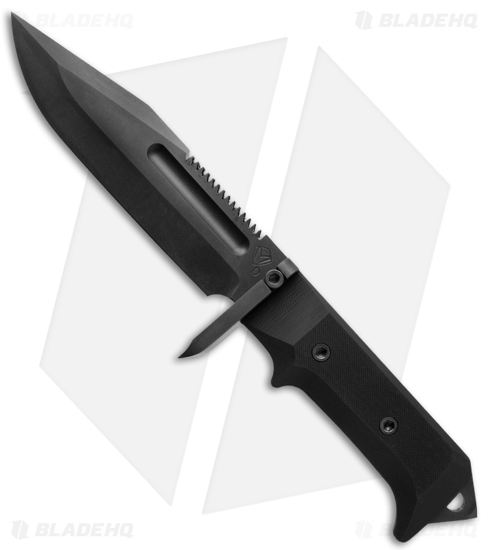 Medford USMC Raider Fixed Blade Knife Black G-10 (6.5" Black) MKT
