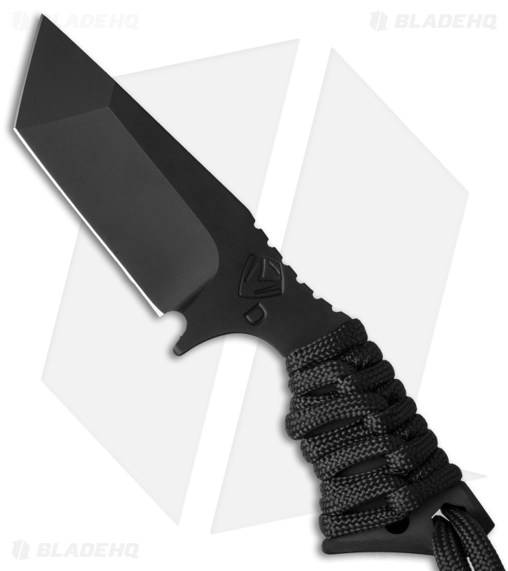 Medford Micro Tanto Fixed Blade Knife Black Paracord (2.3" Black PVD) MKT