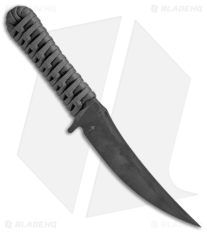 Marfione Custom Borka Blade Mini SBK Fixed Blade Knife (4" Gray DLC SW) 