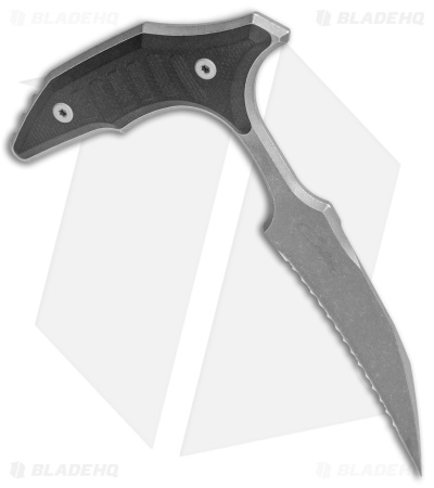 Microtech BEE S/E Wharncliffe Double Push Daggers Black G-10 (2.5" AP Full Serr)
