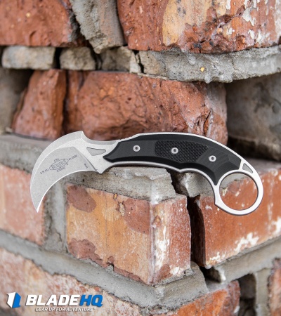 Microtech Bastinelli Iconic Karambit Trainer (Stonewash) 118-10 TRR