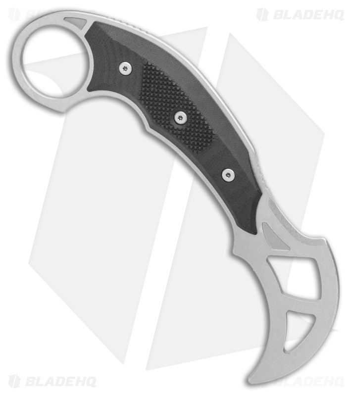 Microtech Bastinelli Iconic Karambit Trainer (Stonewash) 118-10 TRR