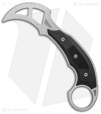 Microtech Iconic Fixed Blade Trainer Karambit (Satin) Prototype 118-4TR ...