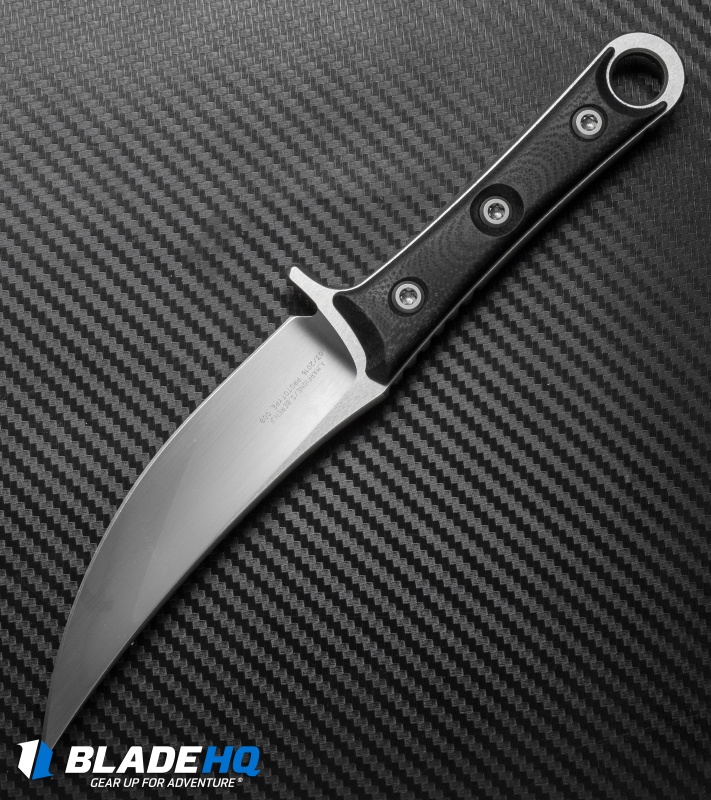 Marfione Custom Knives Borka Blade SBK Prototype Knife G10/FR4 (4.75" Satin)